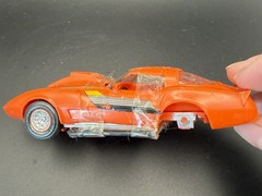 VINTAGE 1980s MONOGRAM CHEVY CORVETTE CAR SNAP TITE MODEL KIT PROJECT