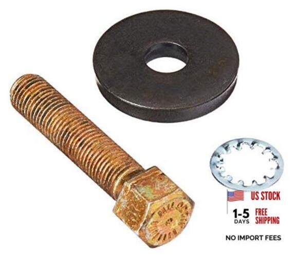 84530 7/16″- 20 x 2″ Grade 8 Balancer Bolt with 1/4″ Washer for Small Block