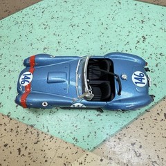 Vintage 1:43 Bang Diecast Model AC Cobra Targa Florio 64 Metallic Blue 146 Nobox