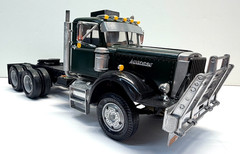 AMT 1:25 Scale Autocar A64B Logging Truck John Klaver Pro-Built Model Kit