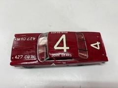 VINTAGE AMT 1/25 SCALE #4 NASCAR 1966 FORD JUNKYARD BUILT MODEL KIT