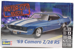 Revell 1969 Chevy Camaro Z/28 RS – Motor-City Muscle 1/25 Model Car Kit 85-7457
