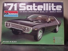 🌟 Rear View Mirror 1971 Satellite 1:24 Scale 1000s Model Car Parts 4 Sale