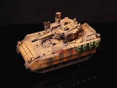1/144 US M2A4 Bradley Tank Hand Finished Modern Warfare Diorama Battlefield 6