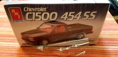 NEW & SEALED! Vintage AMT Chevrolet C1500 454SS 1:25 Kit #6032 Ships FREE!