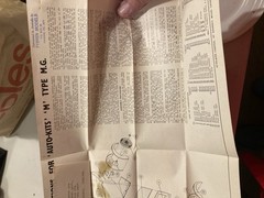 Auto-Kit Model – MG ‘M Type’ Car JUN55 1960s/70s FUN! (new old stock)