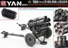 1/35 German Nevelwerfer 41/42 Rocket Launcher w/HE Canisters PE Detail-up Set
