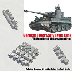 1/35 German Tiger I Early/Mid/Late Strumtiger Tank Lead-Tin Alloy Track Links