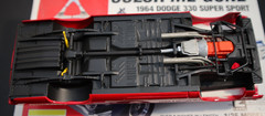 [ LINDBERG #72156 ] COLOR ME GONE 1964 Dodge 330 Super Sport 1:25 PAINT+BUILT
