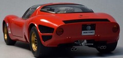 Race Car 1 18 Classic Vintage Racing 24 Custom Concept Carousel Red 12