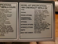 Amt 8099 Classics Chevrolet Model Kit 1/25 Scale, 3 Complete Kits, NOB