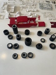 1957 Chevrolet 2 DR Hardtop 3 in 1 T-757-200 Kit Partial build – As Is