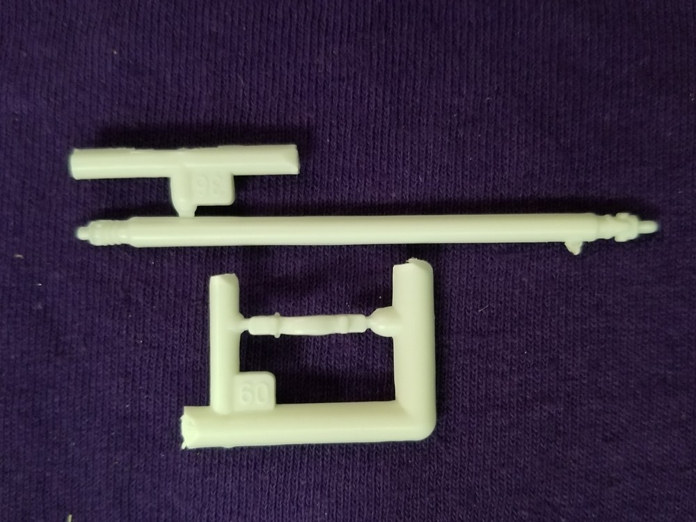 1964 Dodge 330 DRIVESHAFT & LOOP for Lindberg AMT 1:25 Model Kit 64