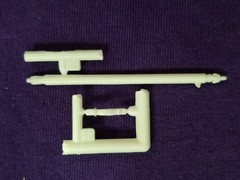 1964 Dodge 330 DRIVESHAFT & LOOP for Lindberg AMT 1:25 Model Kit 64