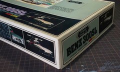 Mercedes-Benz 300SL Gullwing 1/24 IMAI Vintage Model Kit w/ Tamiya Wheels