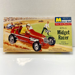 Vintage Monogram Midget Racer Model Kit Collectible Americana 1995 SEALED