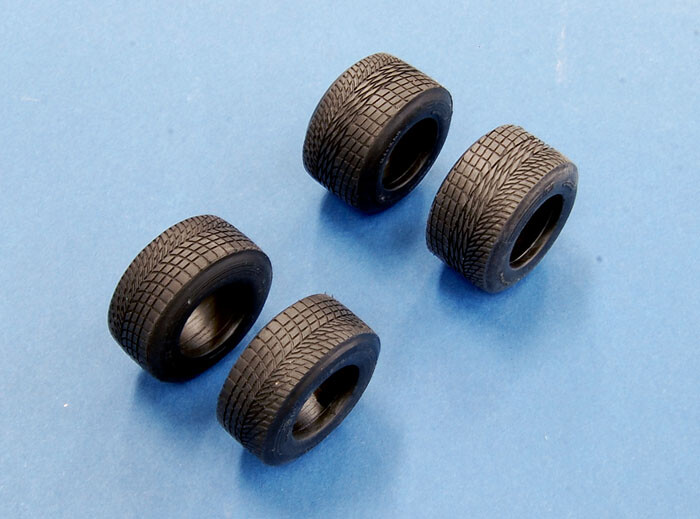 Model Factory Hiro 1/20 1990s F1 Narrow Rain Tyres for Tamiya kit (4pcs)