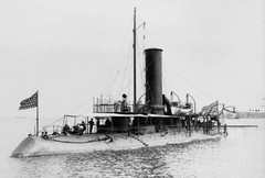 1 /700 USS Katahdin coast defense ironclad ramming ship of the United States