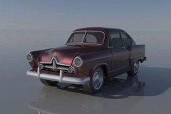 ABS Like Resin 3D Printed 1951 Henry J Model in 1/25