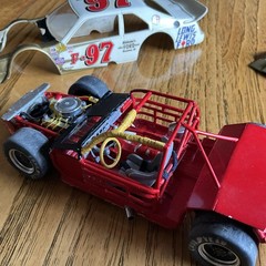 Built Model Car, Short Track Style, Late Model, Lincoln LSC 1/25 Scale