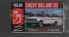 AMT ’62 CHEVROLET BEL AIR SUPER STOCK 409 MODEL KIT FACTORY SEALED – FREE SHIP!
