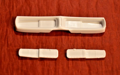 Salvinos JM Models Nascar 1971 Dodge Charger Front Bumper and Grille 1/25