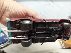 Model Junkyard/parts Plastic Custom Vintage Car Lot Of 11 Custom 55-57 Chevy