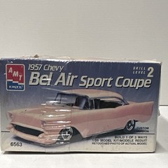 AMT/Ertl 1957 Chevy Bel Air Sport Coupe 1:25 Model Kit Build 3 Ways 6563