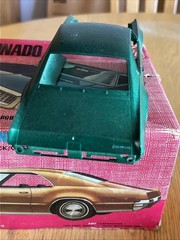 Original AMT 1970 Oldsmobile Toronado Model Kit 1:24 partially assembled/painted