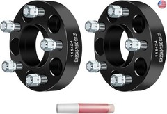 ECCPP 2PCS 1.25 inch Wheel Spacers hub Centric 5 Lug 5×4.5 to 5×4.5 5×114.3mm
