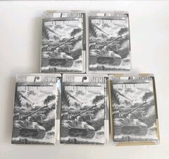 Takara 1:144 World Tank Museum Series 02 WW2 German Tanks Lot of 5 Open Box [A]