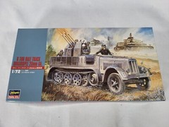 Hasegawa 8 Ton Half Track Quadruple 20mm AA 1:72 Kit 31114/MT14