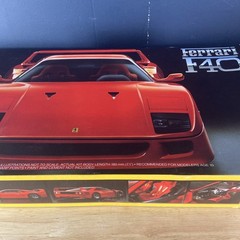 HIGH DETAIL 1:24 Model Kit Ferrari F40 Fujimi Tamaya Japan MRC 12401