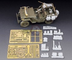 Royal Model 1/35 Willys MB Jeep Detail Set (for Tamiya) [Resin + PE Update] 605
