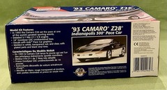Monogram 1/25 Scale ’93 CAMARO Z28 Indianapolis 500 Pace Car NIB!