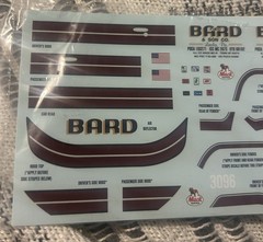 AMT Mack R685ST Semi Truck Decal Sheet 1/25 Scale Kit 1039/06