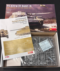 MiniArt 1/35 Panzer IV Ausf H Mid Prod 1943 #35337 – NEW