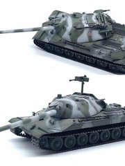 1:72 The Soviet Union IS-7 Tier K Heavy Tank PVC Snow Field Painted Model Statue