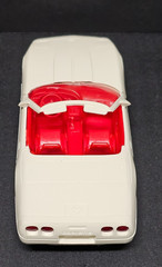 AMT Ertl America Corvette Convertible Artic White #8923 C4 Dealer Promo Car