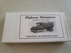 HO Jordan Highway Miniatures 1929 Model AA Ford Tank Truck 360-239