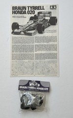 Tamiya 20029 Braun Tyrrell Honda 020 Grand Prix Formula 1 Race Car 1/20