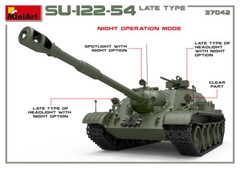 MiniArt 1/35 37042 Soviet SU-122-54 122mm Self-Propelled Gun (Late Type)
