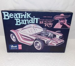 Big Daddy Ed Roth Revell Model Kit Mysterion Beatnik Bandit Open Box Complete 94