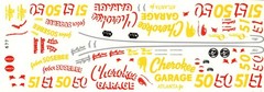 Fred Cady 677 #50/#51 Cherokee Garage 1939/40-G Sosebee Nascar Decal NOS
