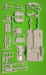 1957 Chevy Bel Air 1/25 OLD REVELL TOOLING Frame Chassis Axle Rear End Model Car