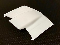 LEX’S SCALE MODELING Resin Bubble Hood for ’92, ’96 & 454 SS Chevy P/U AMT 1/25.