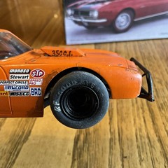 Built Model Car, 1967 Chevy Camaro Vintage Style short track Race Car, 1/25
