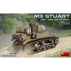 Miniart #35425 1/35 M3 Stuart Light Tank. Initial Prod.