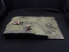 1/35 Scale Military Diorama Base Terrain Display Model Soldiers Figures Diecast