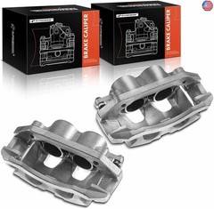 A-Premium Disc Brake Caliper Assembly with Bracket Compatible with Select Dodge